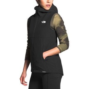 EUC North Face Women's Shelbe Rachel Hooded Vest - Black - Size XL